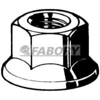 Hexagon flange nuts  DIN 6923 Oceľ Zinkový povlak bez Cr(VI+)- ISO 10683 flZnnc 10 M14X1,50 metric fine