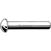 Nit s polguľatou hlavou DIN 660/124 Nerezoceľ A2 2X6MM