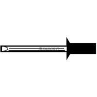Aluminium AlMg 5 / Steel phosphated 3,2X7,5MM SIGMA Tesniaci trhací nit so zápustnou hlavou